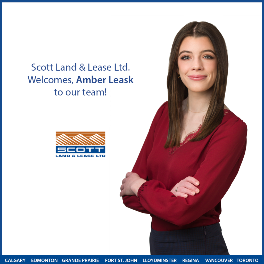 Welcome, Amber Leask!