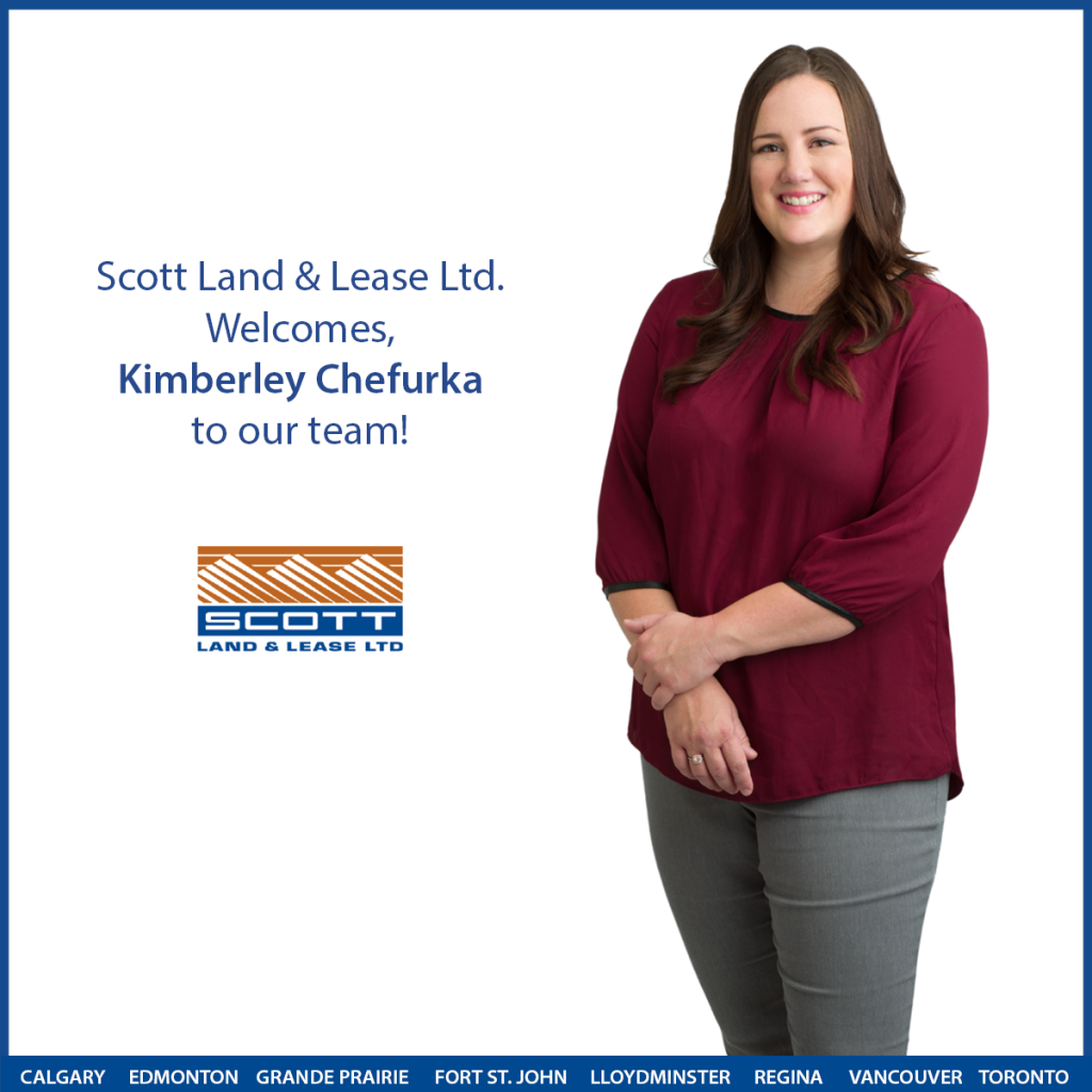 Welcome, Kimberley Chefurka!